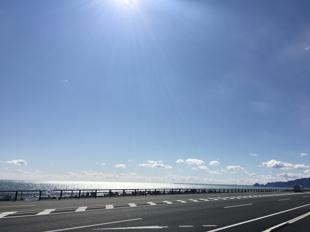 晴れの海